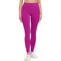 Bellivalini BLV-BLV50-147-LE Dames Leggings - Sport - Vrijetijdsbroek - Lang - Viscose - Sporbroek - Yogabroek - Fuchsia2 - M