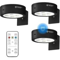 Gadgetplace Schilderijverlichting met Afstandsbediening - 3 Stuks - Dimbaar - Draadloze Wandlamp - Schilderijlamp Oplaadbaar - Spiegellamp