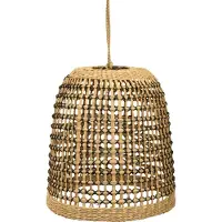 New Garden Positano LED buiten hanglamp Positano, dimbaar, hout licht