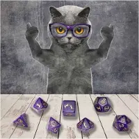 Q-workshop katten dobbelstenenset: Purrito
