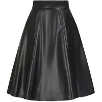 Banned Retro - Rockabilly Midirok - Daphne Skirt - XS tot XL - voor Vrouwen - zwart - Maat S