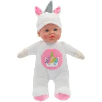 Top 1 Toys My Beautiful Dollsroom pop soft 31 cm unicorn of beer 2 assorti