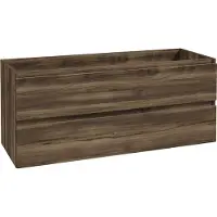 Boss & Wessing Onderkast bws lyanna 120x46 cm 2 laden 2 uitsparingen donker eiken