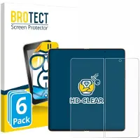 BROTECT - Screenprotector voor Honor Magic V6 (Inner display) - Folie Beschermfolie transparant 6 Stuks