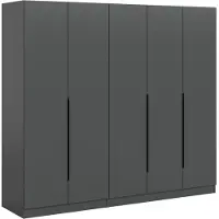 Furnilux Moderne Kleerkastcombinatie - Ruime Opbergoplossing Voor Jouw Slaapkamer - 200x180x52cm
