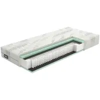 Mörgenn Quattro Matras - Pocketvering + Koudschuim - Cooltouch Tijk - 25 cm - 100x220 cm