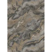 Erismann Vinylbehang 10447-37 - Elle 4 - Marmer Grijs - 53cm x 10.05m