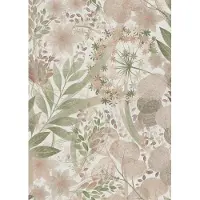 Erismann Vinylbehang 10506-05 - Floralie - Botanisch Wit - 53cm x 10.05m