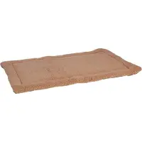 Flamingo - Kussen Felpa Rechthoekig Mokka voor draadkooien 116x69x2cm