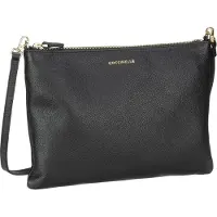 Coccinelle Best | Crossbody tas leer | zwart
