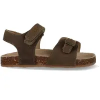 Shoesme leren sandalen kaki Groen Meisjes Leer - maat 34