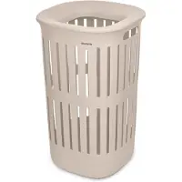 Brabantia Collect-It Wasmand - met Deksel - 55 l - Soft Beige