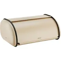 King Hoff 1866 - Broodtrommel groot - RVS - Creme - Retro - 44 x 27 x 18,5 cm 1e