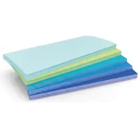 MAGNETOPLAN -presentatiekaarten Sea, rechthoekig, beschrijfbaar, B 200 x H 100 mm, in verschillende kleuren, 250 stuks