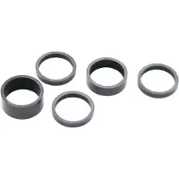 Contec 1 1/8 Spacer Balhoofdset 5 Eenheden Zilver
