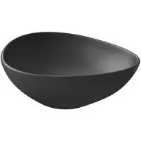 Cersanit Moduo - Opzetwastafel 44x36 cm, antraciet K116-105