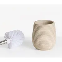 Beliani QUILA - Badkameraccessoireset - Lichtbeige - Polyresin