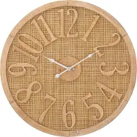 Mauro Ferretti Wandklok met een klokkenrad van kant, diameter 60 cm