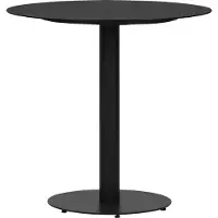 Schou Company A/S Hector tuintafel Ø70 cm zwart.