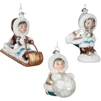 Décoris Eskimo glas L9b8,8h12,2 cm a3