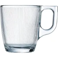 Luminarc Stripy Tas 90ml (set van 6)