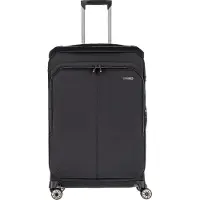 Travelite Priima 4 wielen Trolley 79 cm met uitbreidingsplooi zwart