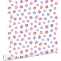 ESTAhome behang bloemetjes meerkleurig - 50 x 900 cm - 131571