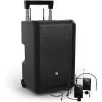 LD Systems ANNY 10 BPH 2 B5 Accu PA-speaker met draadloze headsets (584 - 608 MHz)