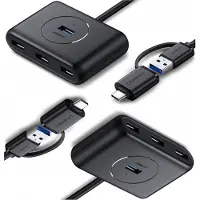 UGREEN USB 3.0 + USB-C 3.1 Hub 4-poorten