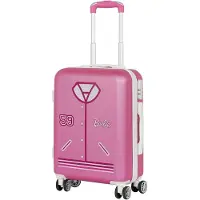 KARACTERMANIA Barbie Varsity Abs Handbagagekoffer Met 4 Wielen