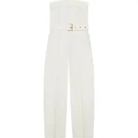Armani Exchange Dames Marca overall wit (M), Casual, Katoen XW002255AF21335M0054