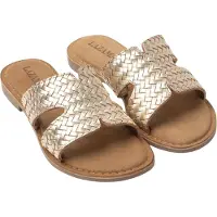 Lazamani 75951 gold dames slippers