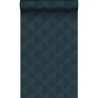 Origin Wallcoverings behang 3D-motief donkerblauw - 50 x 900 cm - 347992