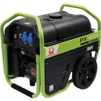 Pramac mobiele stroomgenerator PX 4000 SXI, benzine, tankinhoud 27 l, 2,3 kW, 230 V, 65 dB, handstart, 2 stopcontacten