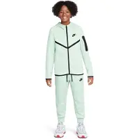 Nike Tech Fleece Sportswear Trainingspak Kids Lichtgroen Zwart