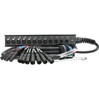 Klotz SLW084XE15 Multicore XLR stagebox 12-kanaals 15m
