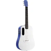 Lava Music Lava Me Play 36'' Deep Blue-Frost White-With Lite Bag