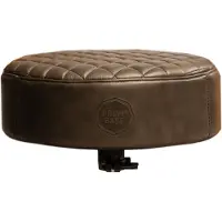 Drum N Base Full Grain Leather Drum Throne Grey (Top Only)