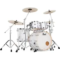 Pearl Drums Professional Series 22 4pc Shell Pack White Marine