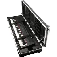 Fazley Protecc 88BK koffer voor 88 toetsen keyboard/stage piano 150x43x16 cm