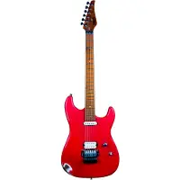 JET Guitars JS-850 FR Red Distressed elektrische gitaar