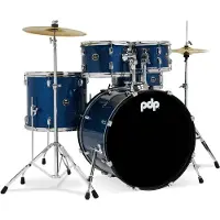 PDP CENTERstage 22'' Royal Blue Sparkle Akoestisch drumstel