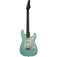 Schecter Nick Johnston Traditional HSS 10th Anniversary Atomic Green elektrische gitaar
