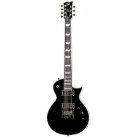 Esp Ltd Deluxe EC-1007B Baritone EverTune Black 7-snarige elektrische gitaar