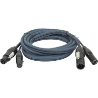 DAP FP-14 hybride kabel PowerCON True1 - 5p XLR 3 meter