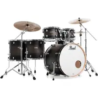 Pearl Decade Maple 22 6pc Drum Kit w/Hardware Satin Black Burst