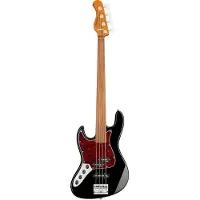 Sadowsky MetroExpress Hybrid P/J Fretless Left Handed Bass Solid Black High Polish