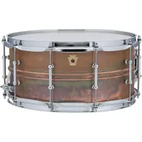 Ludwig LC663T Raw Copper Phonic 14 x 6.5 inch snaredrum