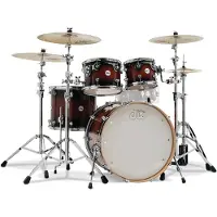 DW Drums DW DESIGN 22'' 4 SHELL TOBACCO BURST