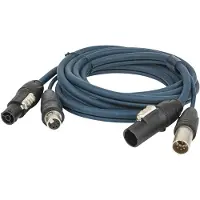 DAP FP-16 hybride kabel PowerCON True1 - 5p XLR, 10 meter